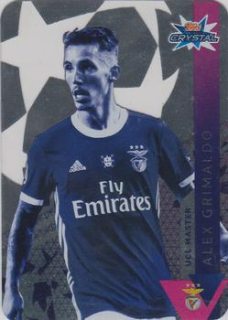 Alejandro Grimaldo SL Benfica 2019/20 Topps Crystal Champions League Silver UCL Master #119
